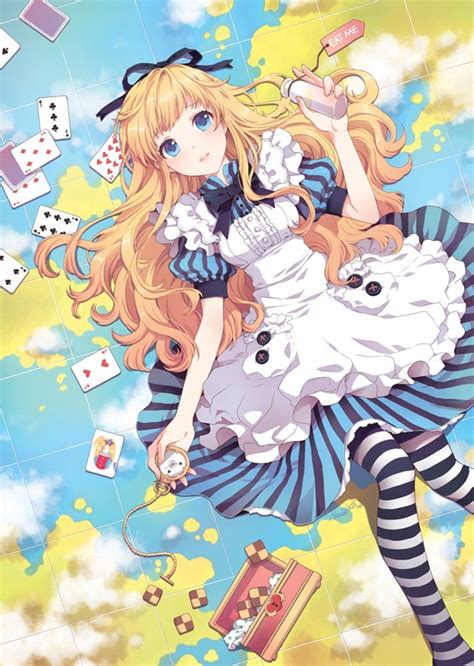 Alice In Wonderland Anime Alice Anime Kawaii Anime Alice In
