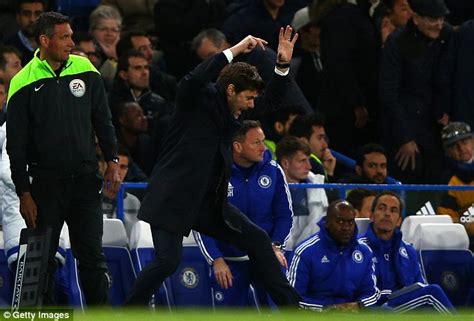 mauricio pochettino admits tottenham set bad example in clash with chelsea daily mail online