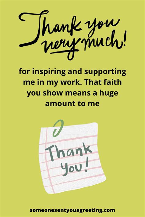 70 Ways To Say Thank You For Your Support Someone Sent You A Greeting