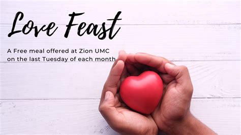 Love Feast Zion United Methodist Church Grand Forks Nd
