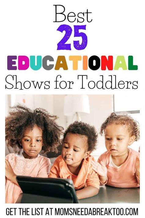 25 Top Best Educational Shows For Toddlers And Babies Moms Need A Break