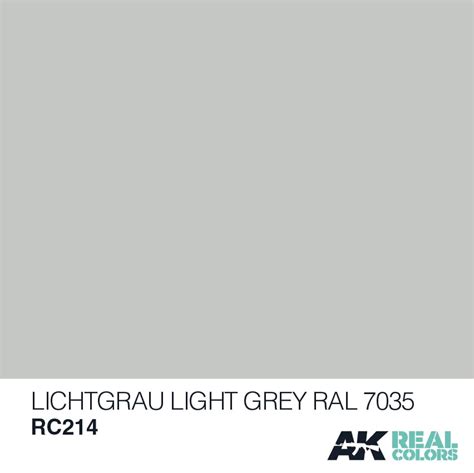 RC214 Lichtgrau Light Grey RAL 7035 AK Interactive RC214