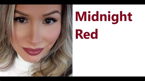 Batom Gel Semi Matte Midnight Red Mary Kay Youtube