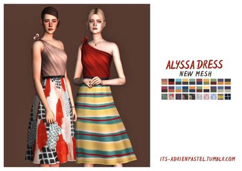 Adrienpastel Is Creating Ts4 Custom Content Patreon Sims 4 Clothing