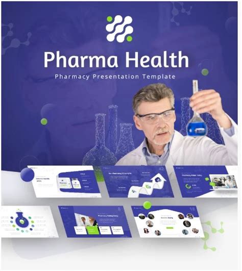 Pharma Health Powerpoint Presentation Template Fully Animated