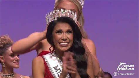 2023 miss indiana usa crowning moment haley jordan begay youtube