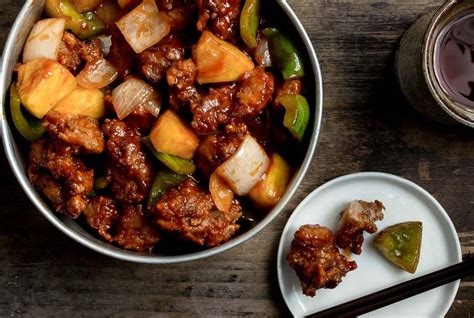 Cantonese sweet & sour chicken. Sweet And Sour Beef Cantonese Style - Cantonese-style fillet steak - Picture of Magic Wok ...