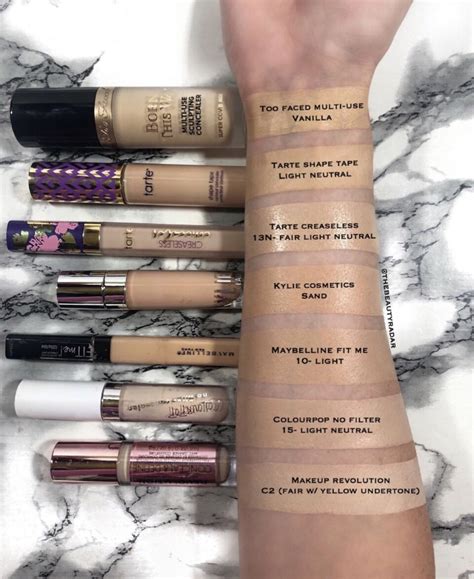 Battle Of The Concealers Too Faced Vs Tarte Cosmetics — The Beauty Radar