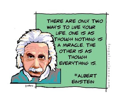 Cartoon Of Albert Einstein Everything Is A Mystery Frugal