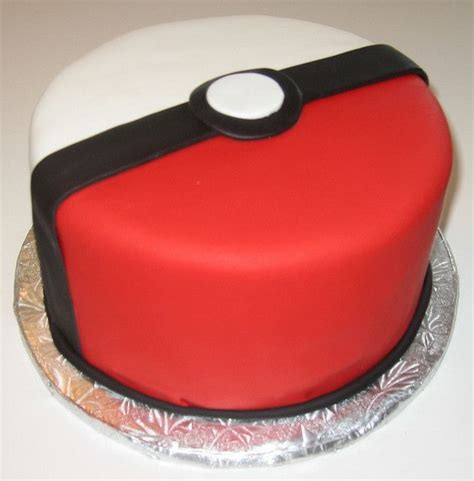 Pokeball Cake Pokeball Cake Pokemon Birthday Cake Cake