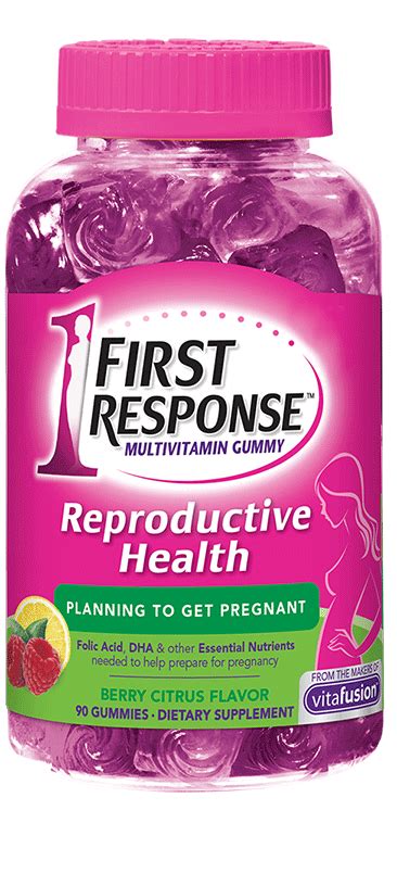 First Response™ Gummy Vitamins For Reproductive Health First Response