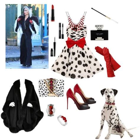 Cruella Deville Clothes Design Fashion Disney Character Outfits