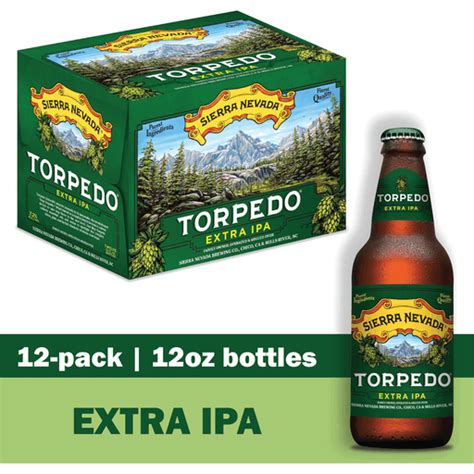 Sierra Nevada Torpedo Extra Ipa Craft Beer 12 Pack 12oz Bottles