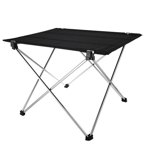 Oxford Fabric Portable Camping Table Outdoor Aluminium Alloy Ultralight Foldable Table For