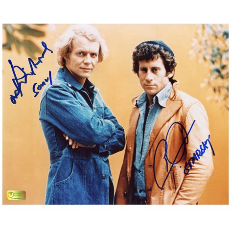 David Soul And Paul Michael Glaser Autographed Starsky And Hutch 8x10