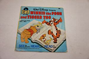 Disneyland Winnie The Pooh And Tigger Too Rpm Vinyl Record And