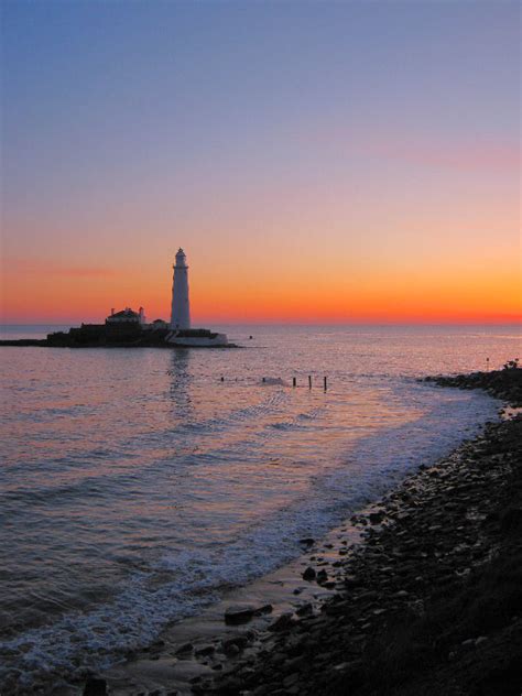 Photographs Of Newcastle St Marys Lighthouse At Sunrise