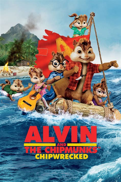 Alvin And The Chipmunks Chipwrecked 2011 Posters — The Movie