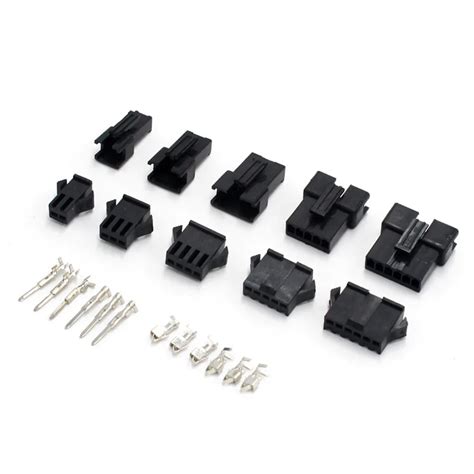 10sets Jst Sm Connector Plug Female And Male Housing Terminals Sm 2p