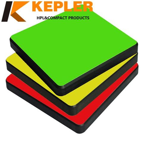Kepler Colorful Decorative High Glossy Hpl Phenolic Compact Laminate