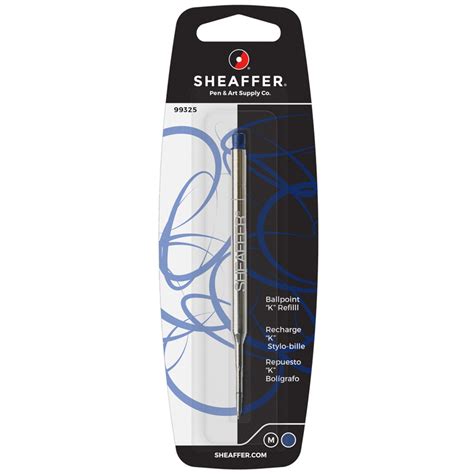 Sheaffer Ballpoint Blue Pen Refill Tip Size Medium Grand And Toy