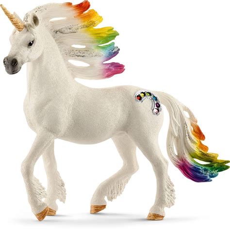 Schleich Rainbow Unicorn Stallion Figurine Unicorn Toys Rainbow