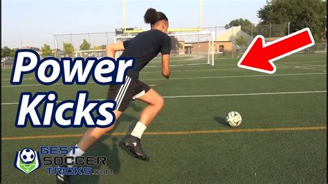 Soccer Drill To Practice Power Kicks Youtube