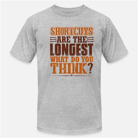 Shortcuts Mens Jersey T Shirt Spreadshirt