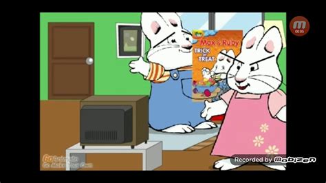 max slaps ruby drops max and ruby trick or treat on dvd at the floor grounded youtube