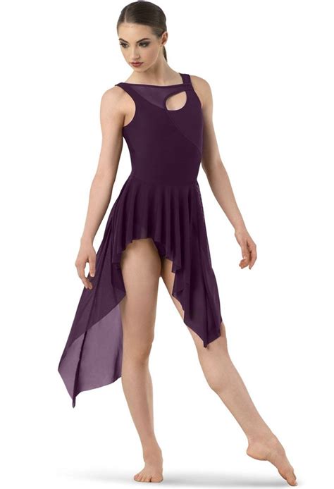Asymmetrical Mesh Tank Dress Dance Attire Dance Outfits Dance Dresses