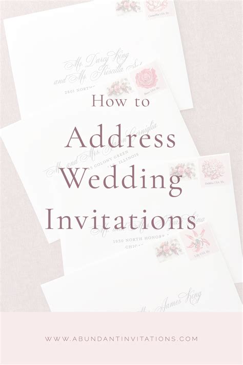 How Address Wedding Invitations Home Design Ideas