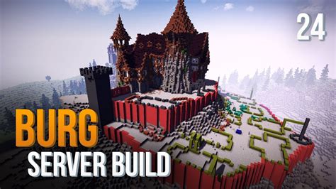 Minecraft Burg Bauen 24 Minecraft Tutorial Lets Build Youtube