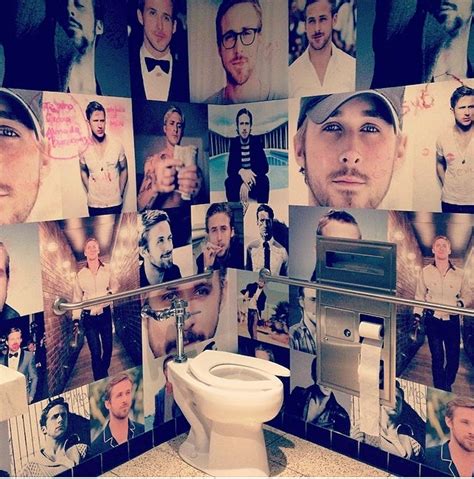 A Ryan Gosling Bathroom And 5 Other Unbelievably Epic Shrines For The Actor — Photos
