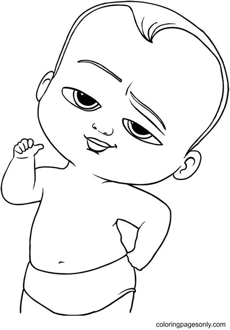 The Boss Baby Coloring Pages Printable For Free Download