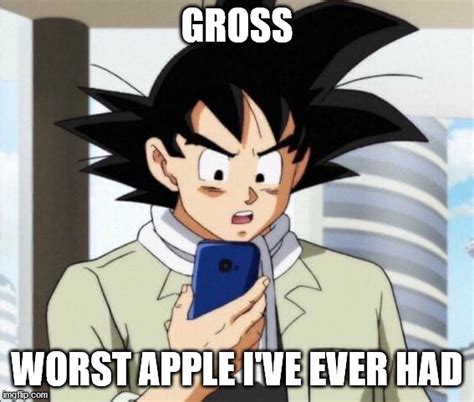 Gokus Tasteless Apple Imgflip