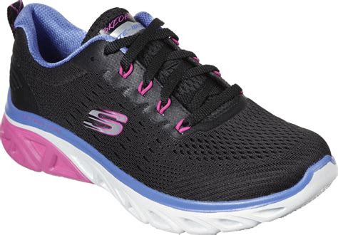 Skechers Glide Step Sport Fun Stride Dames Sneakers Black