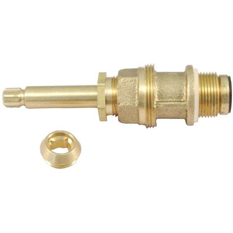 The valve stem is located under the handle of the faucet. PP-341 Hot and Cold Stem for Price Pfister-58069 - The ...