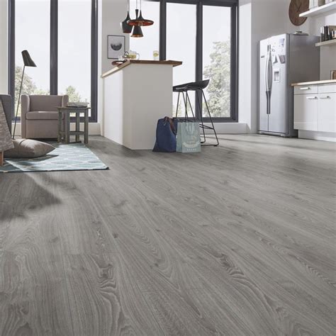 Liberty 12mm Vintage Oak Grey Laminate Flooring Leader Floors