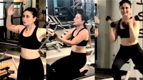 Kareena Kapoor Hard Gym Body Workout New Video Youtube