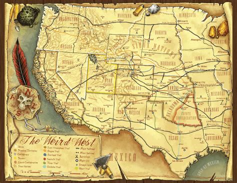 Timeline Of The Weird West Foundation Of States Rdeadlands