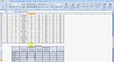 Tabla DistribuciÓn De Frecuencias A Partir De Una De Variable