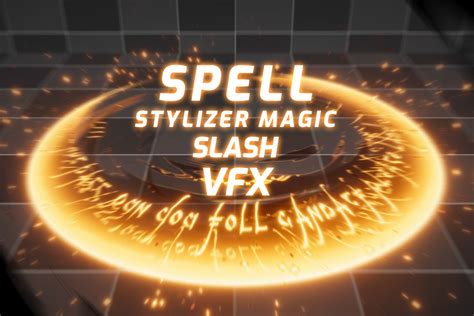 Stylized Spell Magic Slash Vfx Spells Unity Asset Store