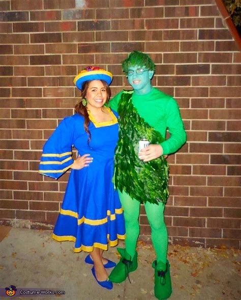 Chiquita Banana And The Jolly Green Giant Couples Costume