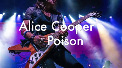 Alice Cooper Poison Guitar Solo Youtube