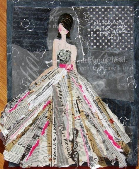 Using Newspapers And Magazines In Collage Collage Art Mixed Media