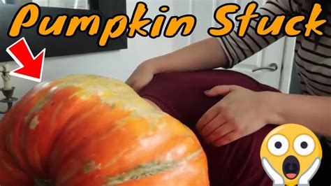 Pumpkin Stuck On His Head Youtube