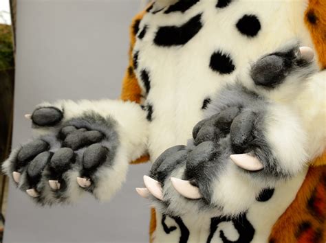 Fursuit Head Base And Digigraded Feet Paws Town