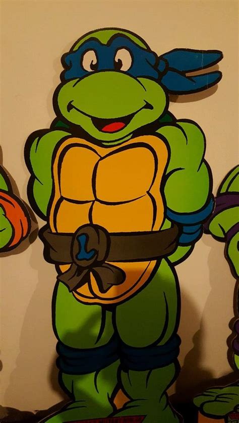 Teenage Mutant Ninja Turtles Cardboard Cutouts Standee Stand Ups 1991