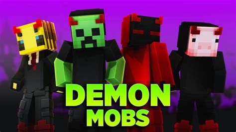 Demon Mobs By Podcrash Minecraft Skin Pack Minecraft Marketplace