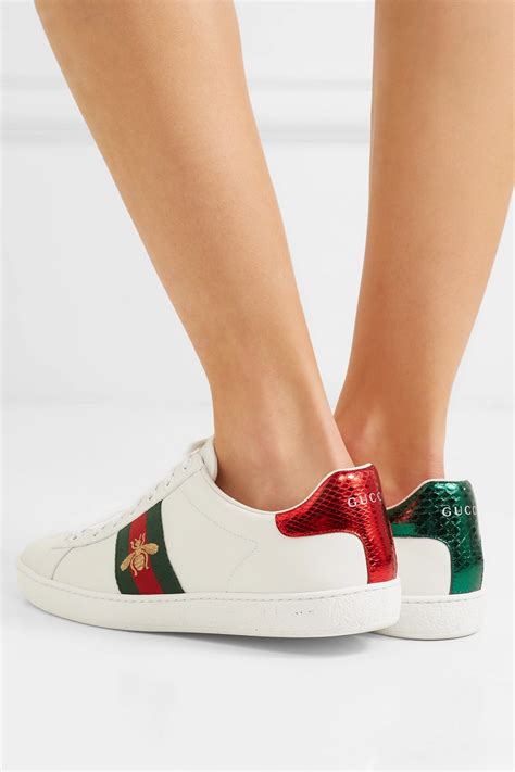 You will be charged in € i. GUCCI // ACE Sneakers - Bee - Never Knowingly Concise